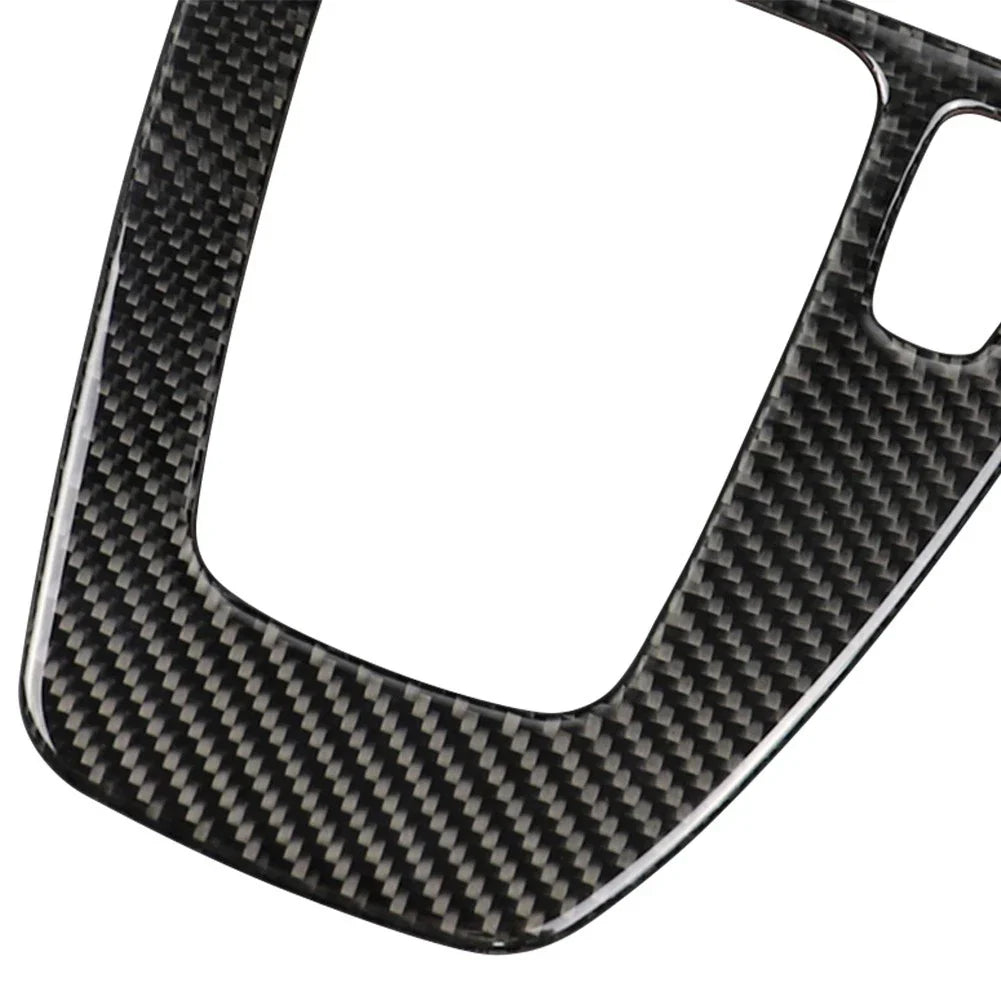 Black Gear Shift Box Panel Cover Trim for BMW 3 Series E90 E92 E93 (2005-2012)