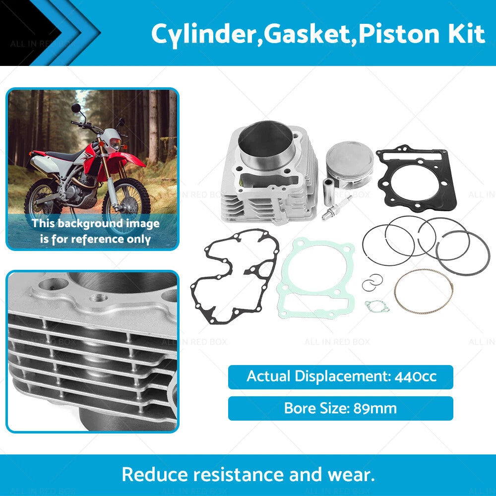 440CC Cylinder Gasket Piston Kit for Honda XR 400R TRX 400EX (1996-2014)