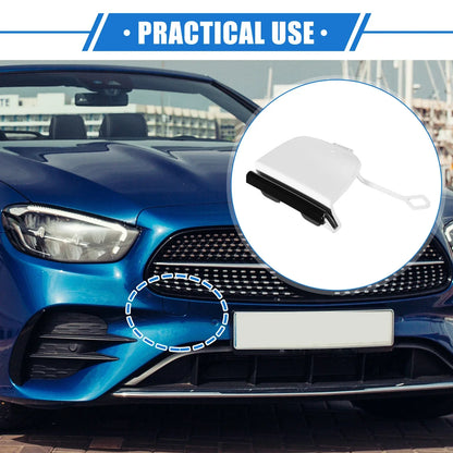 Front Bumper Tow Hook Eye Cover for Mercedes-Benz E-Class W213 (2017-2023)