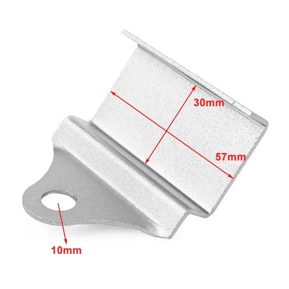 CNC Water Temperature Meter Voltmeter Mounting Bracket for Moto (N/A)