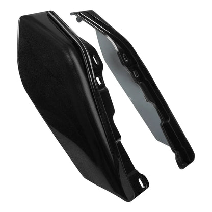 Mid Frame Air Deflectors for Harley Touring Street Glide (2009-2023) Black