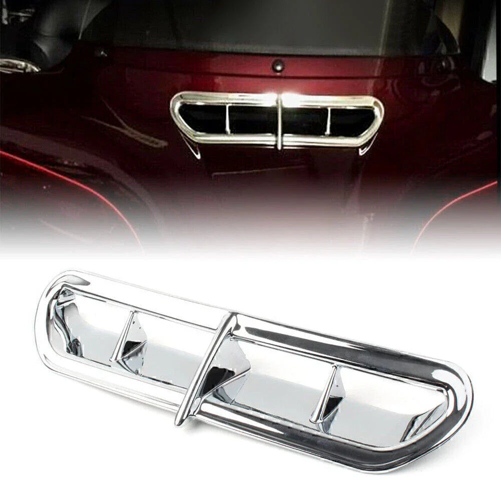 Chrome Fairing Vent Accent for Harley Touring Electra Street Tri Glide (2014-2018)