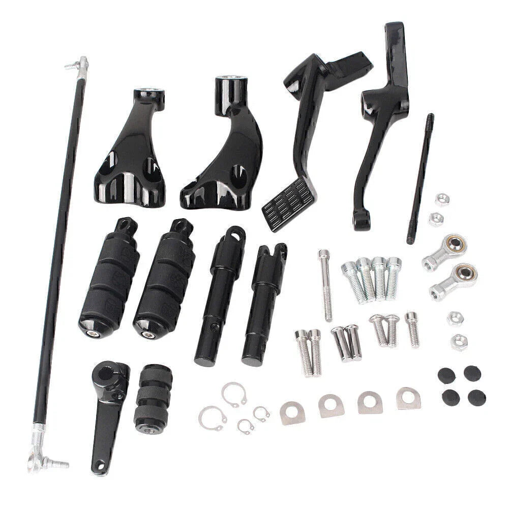 Complete Forward Controls Kit with Pegs for Harley Sportster 883 (2004-2023)