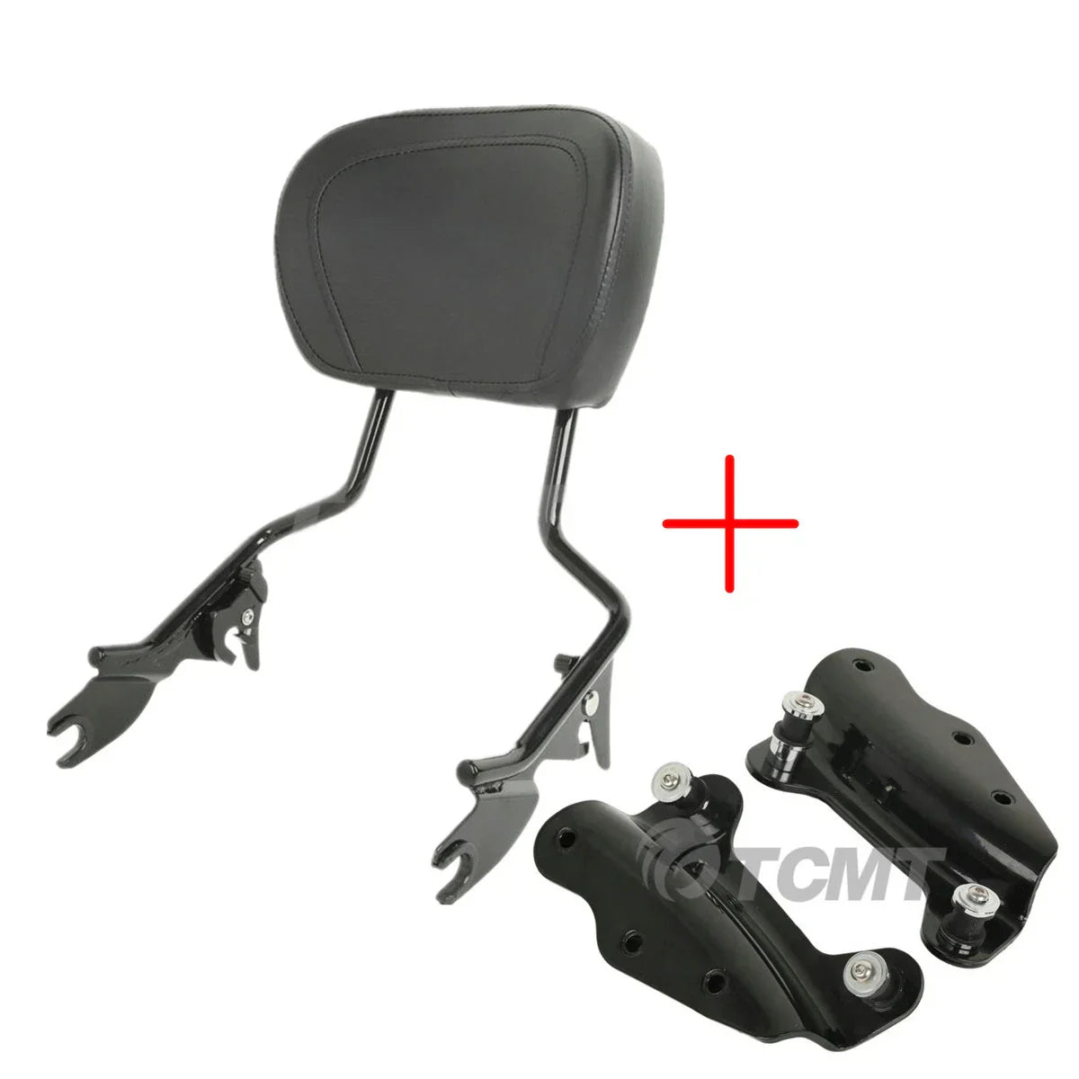Sissy Bar Backrest & 4 Point Docking Hardware for Harley Road King (2009-2013)