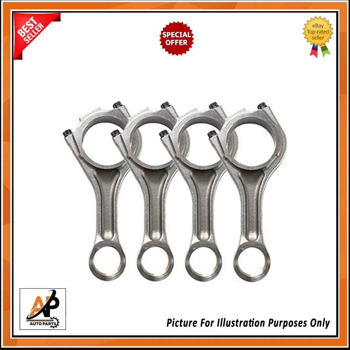 Engine Bearings Replacement Set for Land Rover Range Rover Evoque (2012–2019)