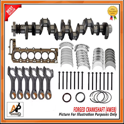 Forged Crankshaft Replacement for BMW X3 X4 X5 X6 3.0L Diesel (N57)