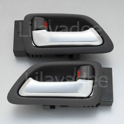 Inner Door Handles Chrome for Isuzu D-Max (2002-2011) - 2 x Interior Parts