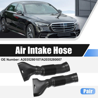 Car Air Intake Hose Tube for Mercedes-Benz C240 C320 (2001-2005) Black
