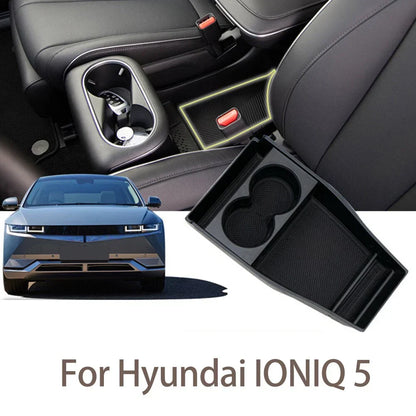 Center Console Storage Box ABS Heat-Resistant PVC Insert Pad