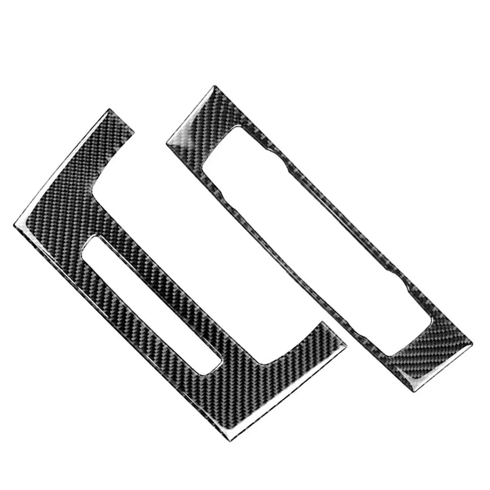 Carbon Fiber CD Panel Cover Trim for BMW 3 Series E90 E92 E93 (2005-2012)