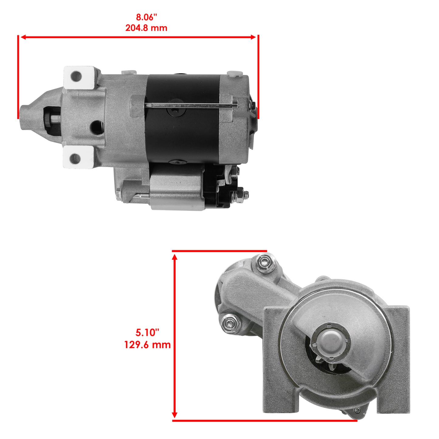 Caltric Starter Motor Replacement for Cub Cadet 1863 1864 2084 (2005–2012)
