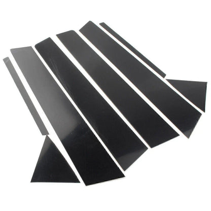 8pcs Door Trim Covers for Hyundai Elantra Sedan (2017-2018) Black