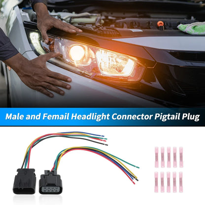 Headlight Connector Harness Plug Wire for Chevy Silverado