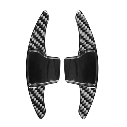 Black Steering Wheel Shifter Paddle Extensions for Ford Explorer (2013-2019)