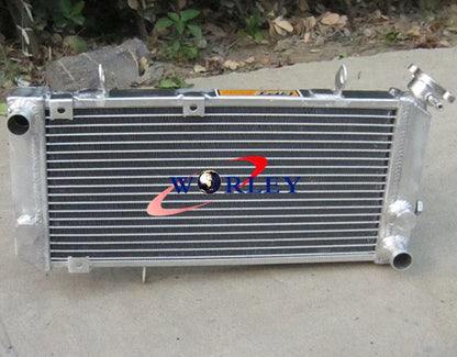 Aluminum Radiator & RED Silicone Hose for SUZUKI TL1000S (1997-2001)