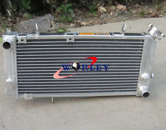 Aluminum Radiator & RED Silicone Hose for SUZUKI TL1000S (1997-2001)