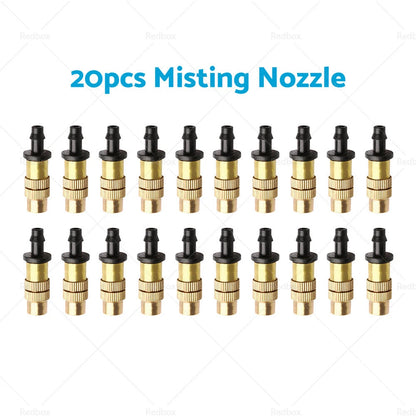 Brass Spray Misting Nozzle for Garden Irrigation (5-20x)