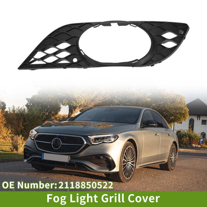 Front Left Fog Light Grill for Mercedes-Benz E-Class (2007-2009)