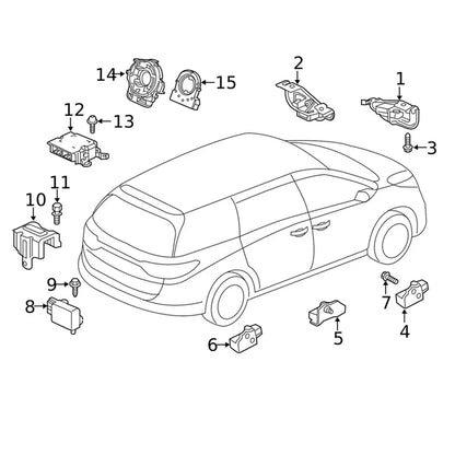 Steering Sensor Assembly for Honda Odyssey Passport Pilot CR-V (2005-2023)