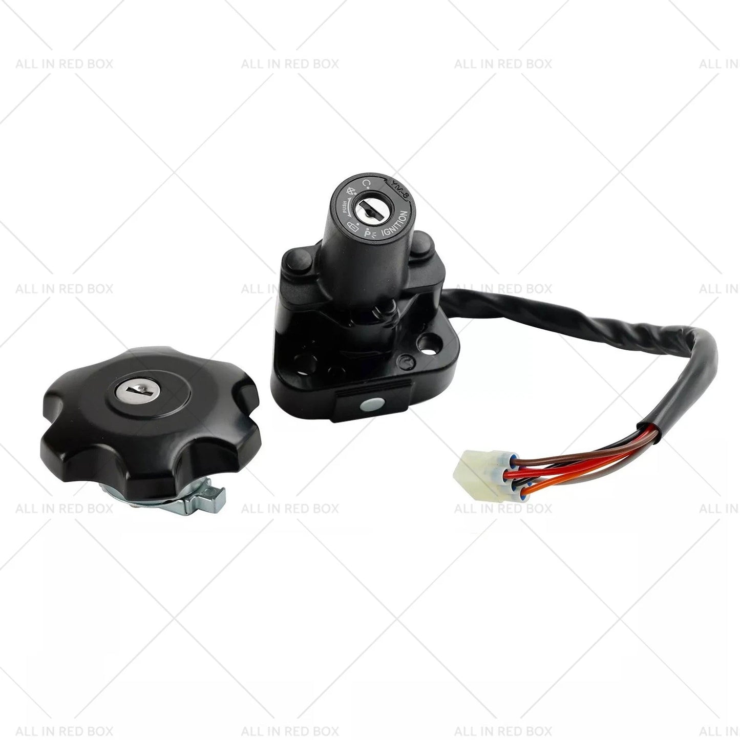 Ignition Switch Fuel Cap Seat Lock Set for Suzuki DR650 DR650SE (1996-2022)