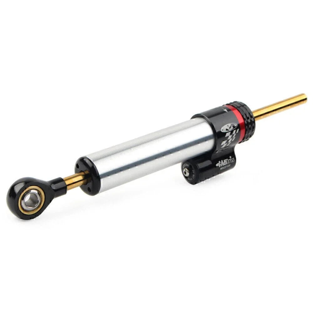 250mm Steering Damper Stabilizer for Motorcycle - Silver