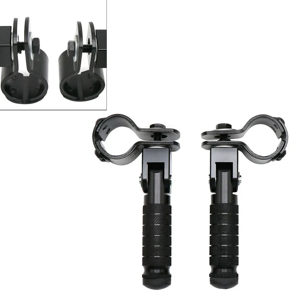 Folding Rearsets Foot Pegs for Motorbike Black CNC