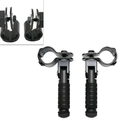 Folding Rearsets Foot Pegs for Motorbike Black CNC