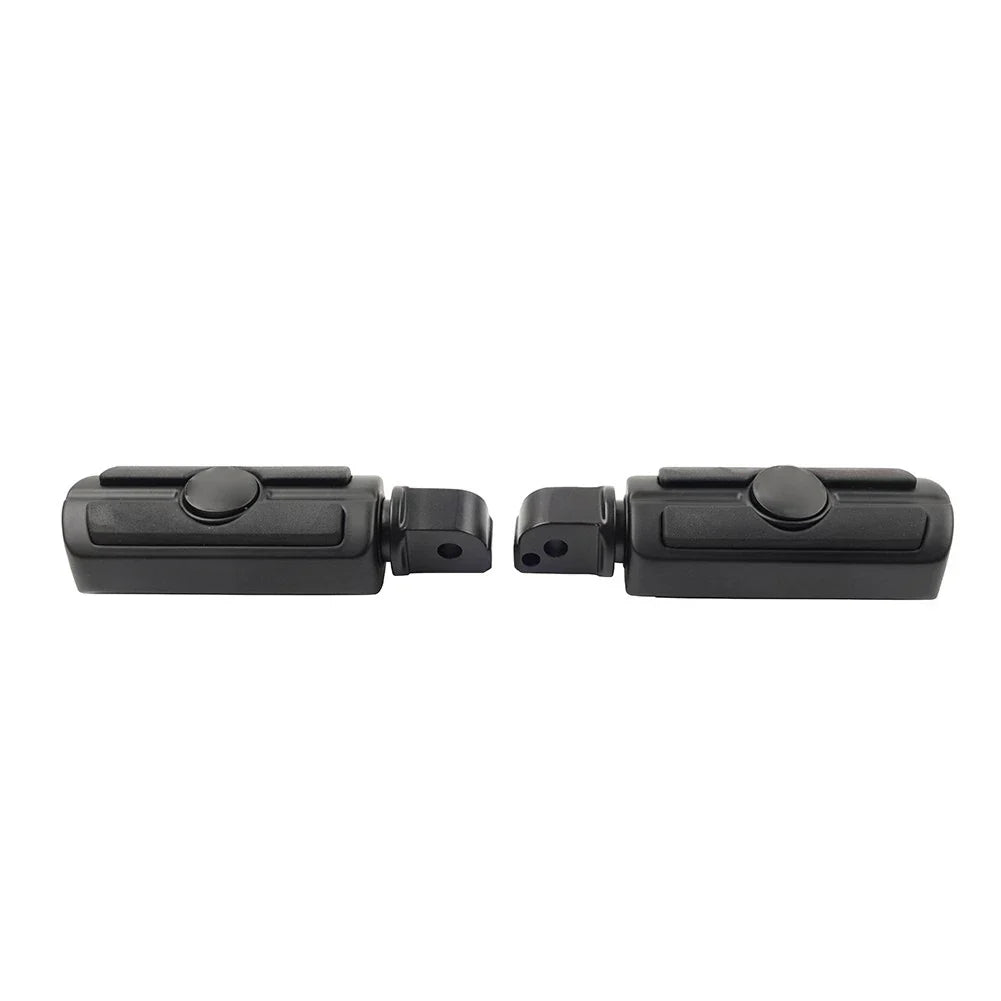Rear Passenger Foot Pegs for Harley Softail Deluxe Fat Bob (2018-2023) Black