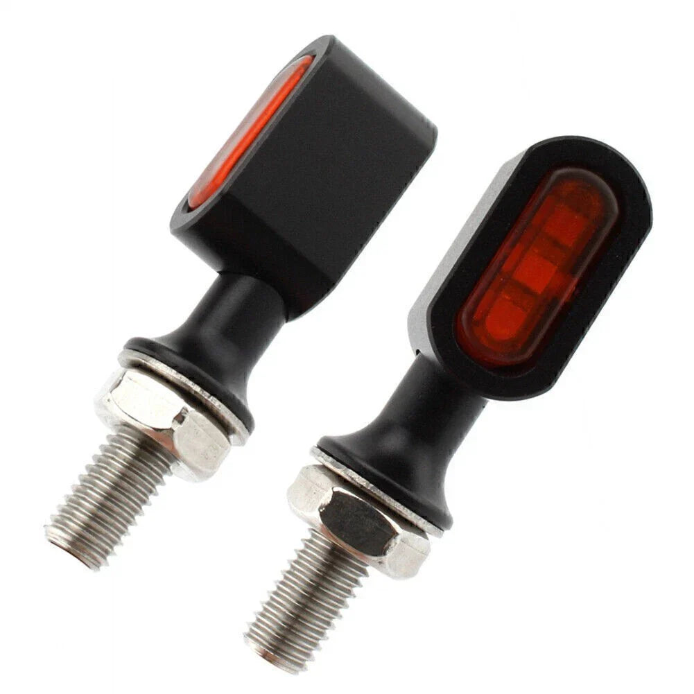 LED Rear Turn Signal Light Lamp Orange Lens for Harley