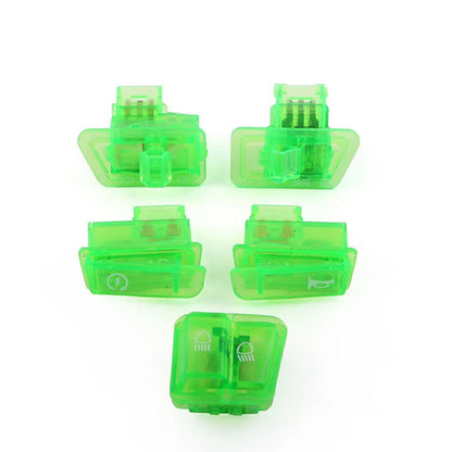 5 x ABS Turn Signal Headlight Ignition Horn Switch Caps for GY6 50 125 150cc
