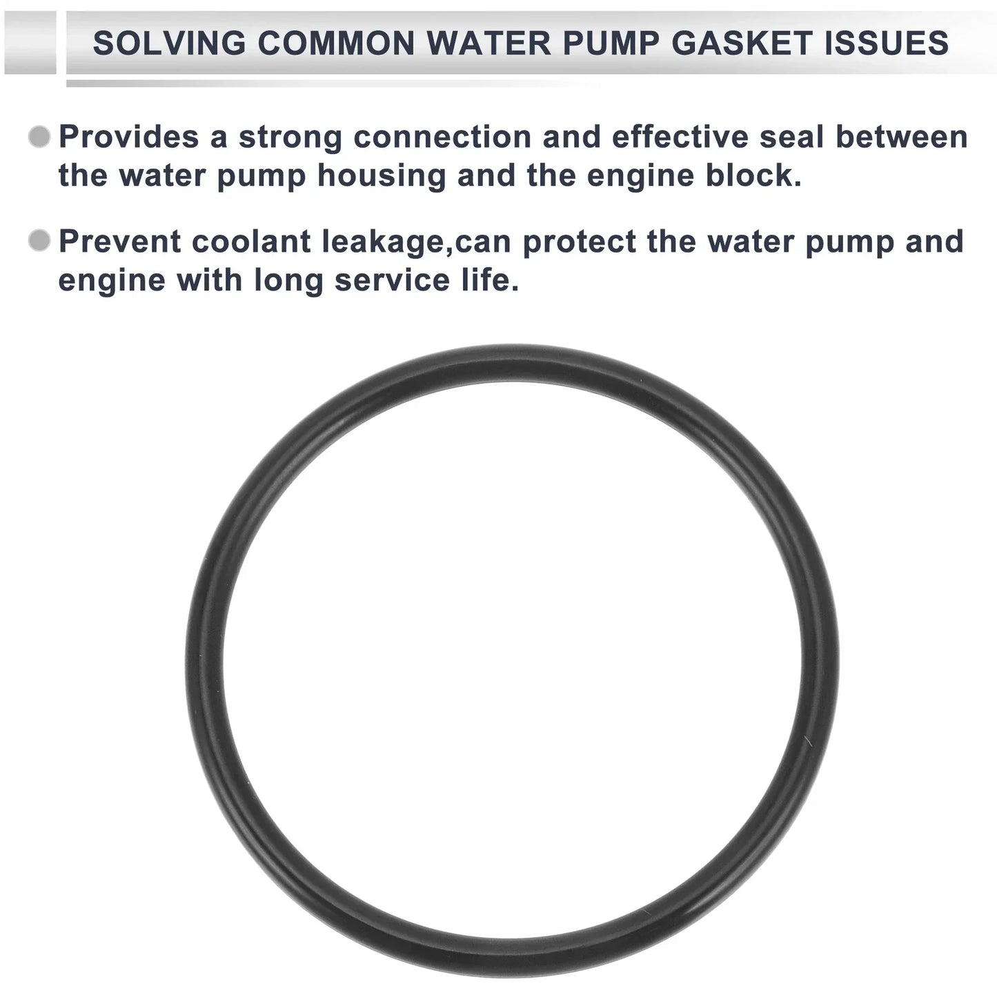 Water Pump Housing O-Ring for Honda Civic 2015-2020 Rubber 1 x Engine Seal