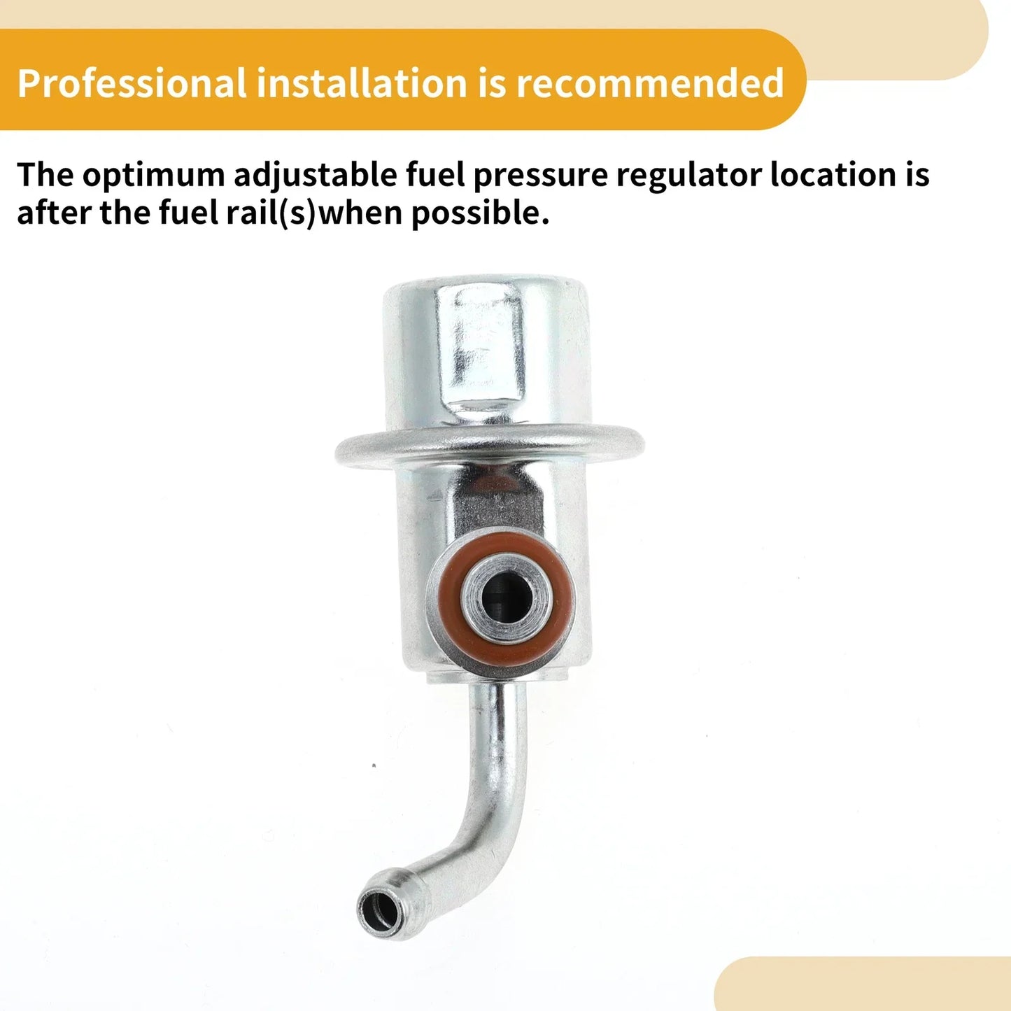 Fuel Pressure Regulator for Hyundai Elantra (2008-2013) Metal 1 x Unit