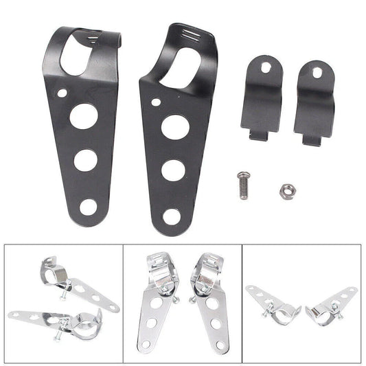 28-36mm Headlight Mount Bracket for Harley Chopper Cafe Racer