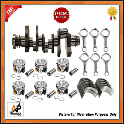 Crankshaft Piston Kit Replacement for Audi Q5 Q7 Q8 Porsche A7 A8 (2010–2020)
