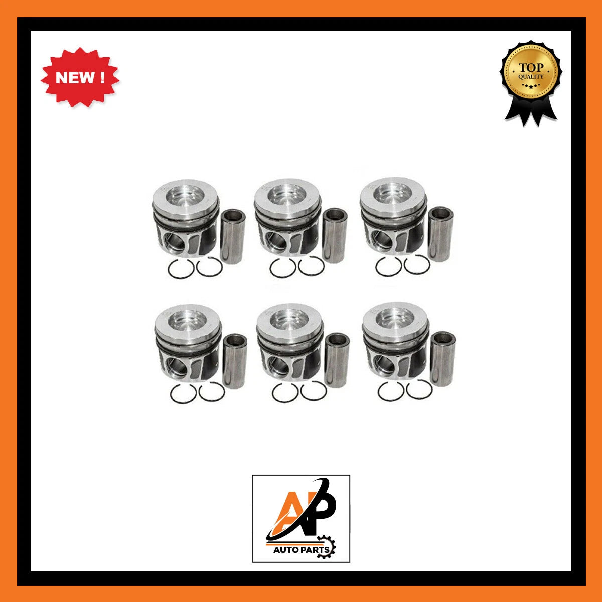 Engine Piston Connecting Rod Set Replacement for Land Rover Range Rover (2002–2012)