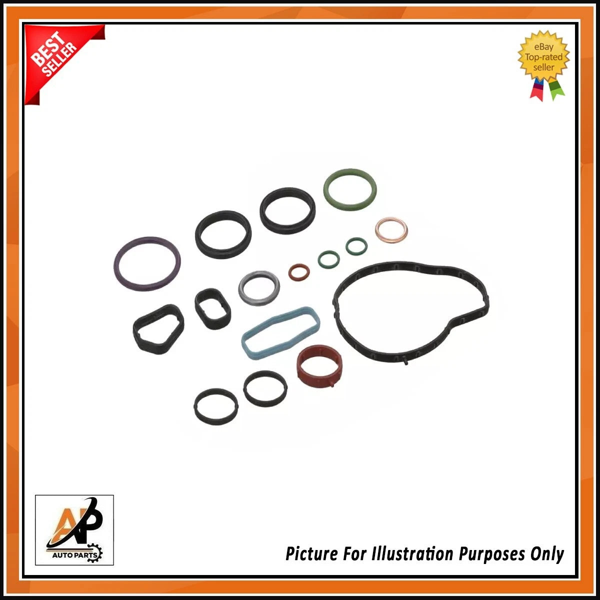 Crankcase Gasket Set Replacement for Citroen Peugeot 1.5 BlueHDi (2013–2020)