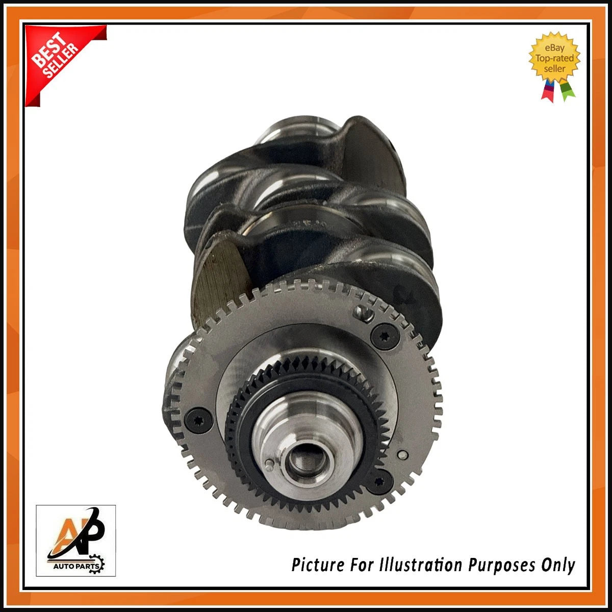 Crankshaft OEM Replacement for Fiat Ducato and Daily 2.3D Euro 6 (2014–2024)