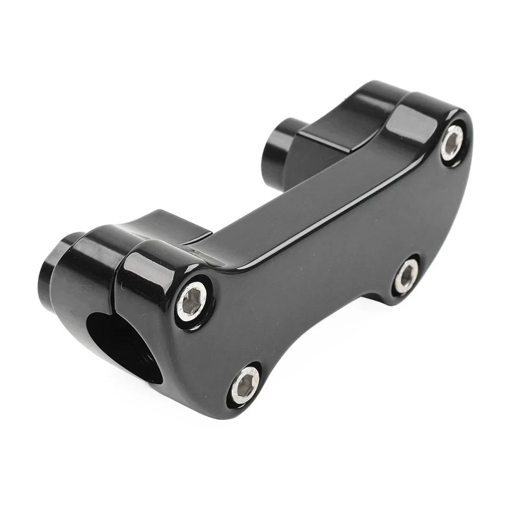 2" Handlebar Riser & Top Clamp for Harley Dyna Softail Sportster
