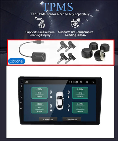 10.1'' Car Stereo GPS Radio for Ford Transit 150/250/350/350HD (2019-2025)