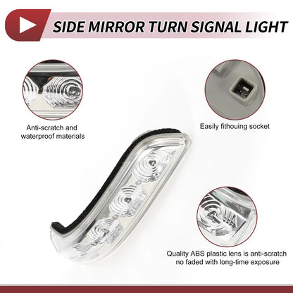 Car Mirror Turn Signal Light for Hyundai I30 Right LED (2009-2012)