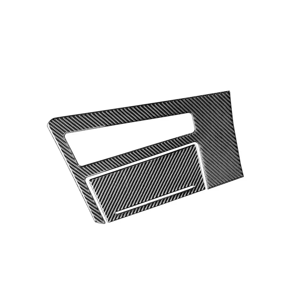 RHD Carbon Fiber Center Console Trim for Audi A6 A7 (2019-2024)