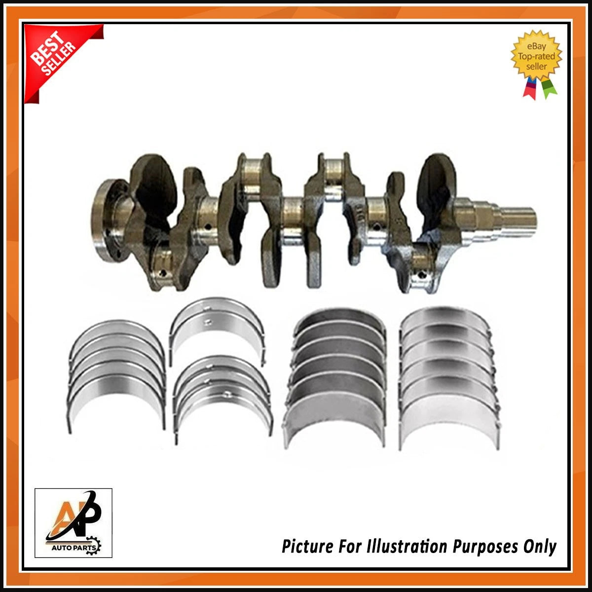 Crankshaft with Rebuild Kit for Ford Peugeot Citroen 1.5L BlueHDi (2016–2020)