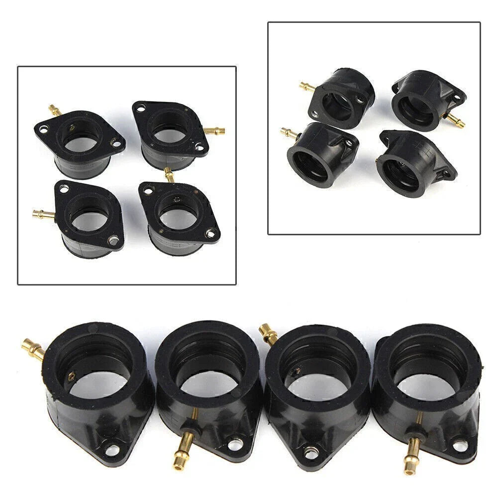 4pcs Carburetor Intake Manifold Holder Adapter for Kawasaki KZ1000 KZ900