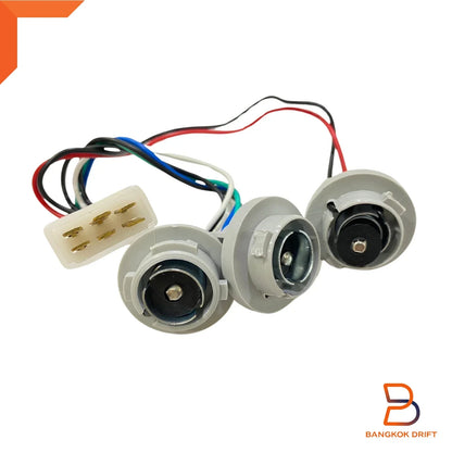 3 Socket Tail Light Wiring Harness for Nissan Navara D21 (1986-1997)