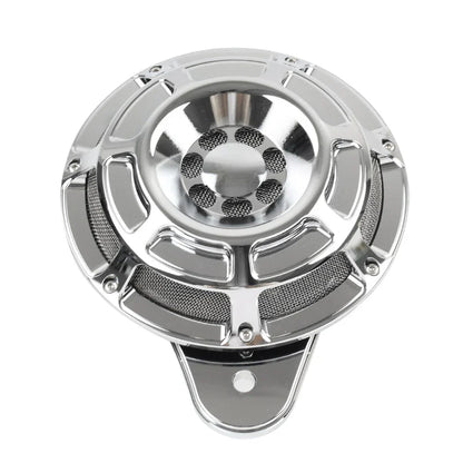 Horn Speaker Cover for Harley Sportster Dyna Big Twin 1991-2023 Chrome