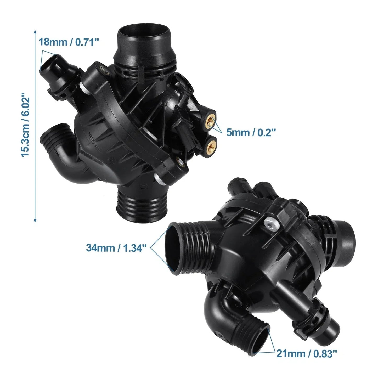Thermostat Housing Assembly for BMW X1 X5 X6 135i 335i (2011 - 2013)