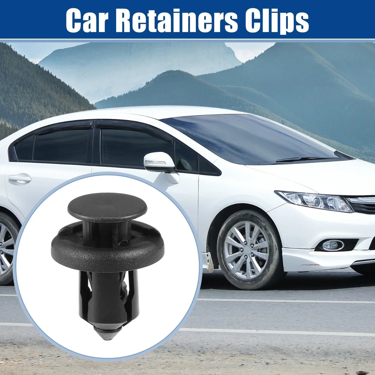30 x Car Bumper Retainers Clips for Honda