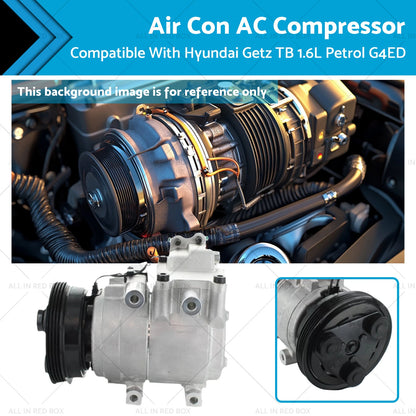 AC Compressor for Hyundai Getz TB 1.6L Petrol (2005-2011)