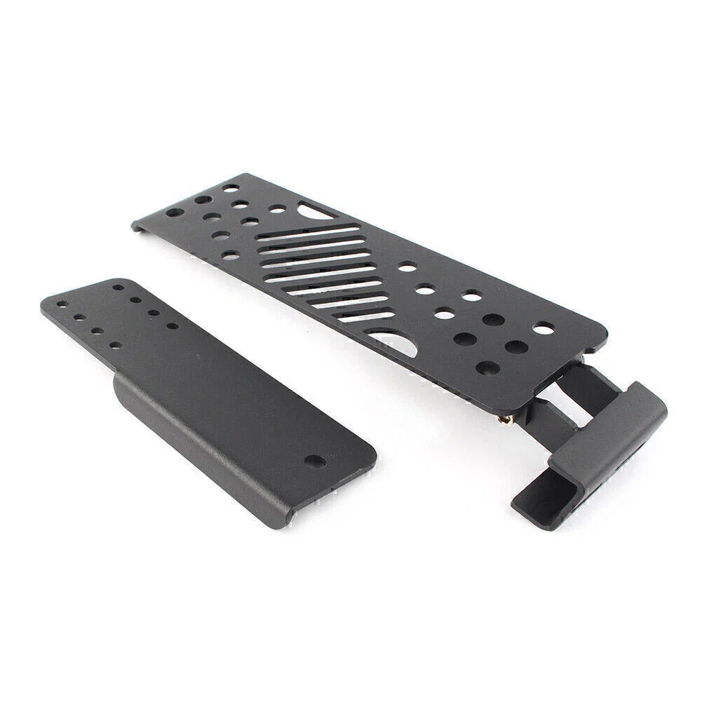 Black Steel Left Driver Foot Peg for Jeep Wrangler JL (2018-2019)