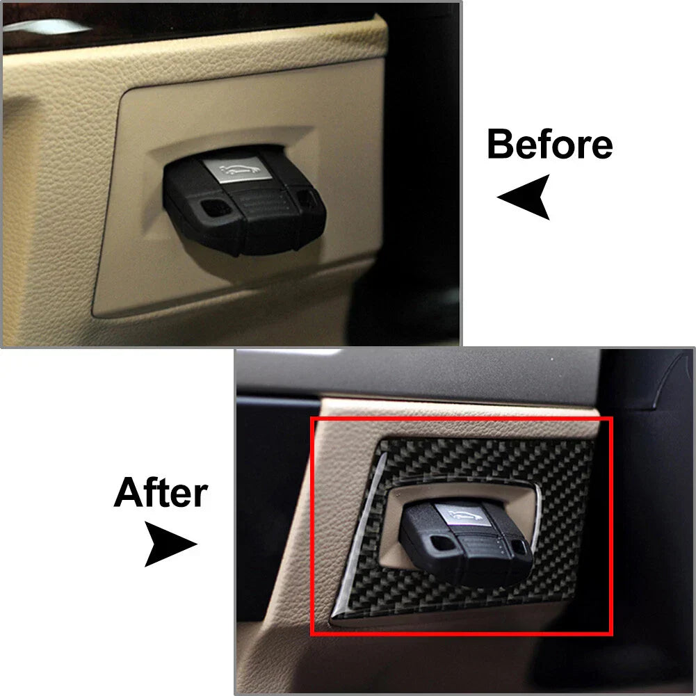 Ignition Switch Keyhole Cover Trim for BMW 3 Series E90 E92 E93 (2005-2012)